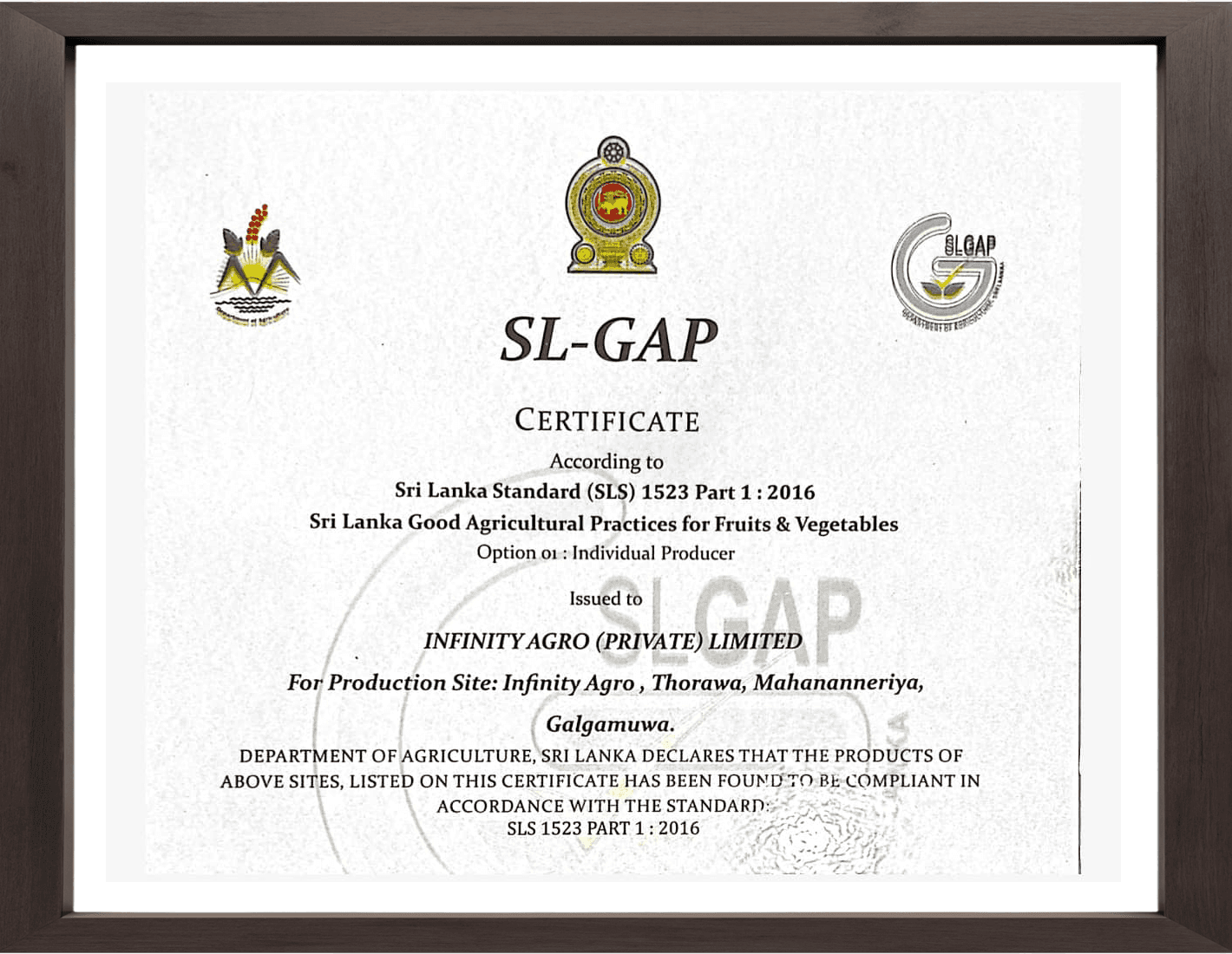 infinity Agro Products